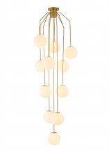 Bethel International BANLT13 - Chandelier Antique Brass