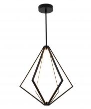 Bethel International WE02C25BK - LED Chandelier Metal & Silicone