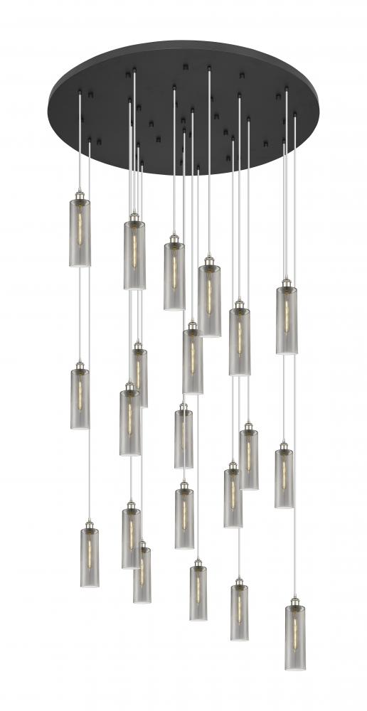 Crown Point - 21 Light - 48 inch - Polished Nickel - Multi Pendant