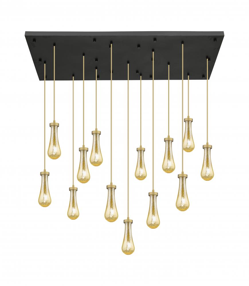 Owego - 13 Light - 54 inch - Brushed Brushed Brass - Multi Pendant