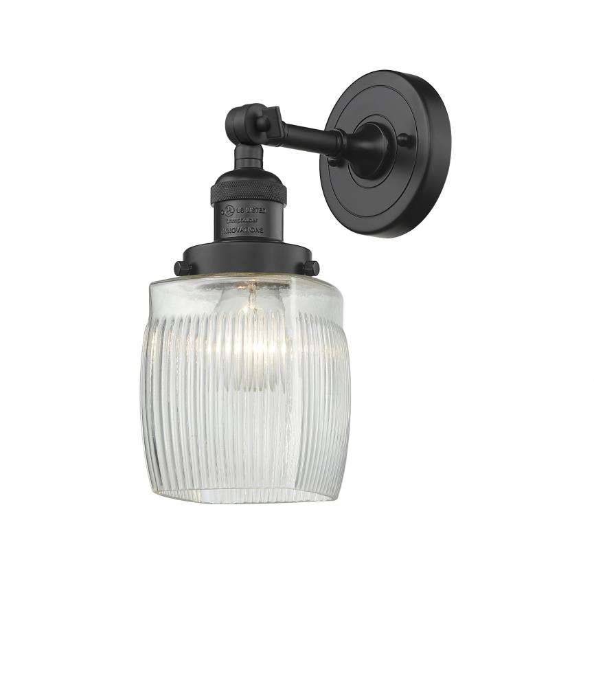 Colton - 1 Light - 6 inch - Matte Black - Sconce