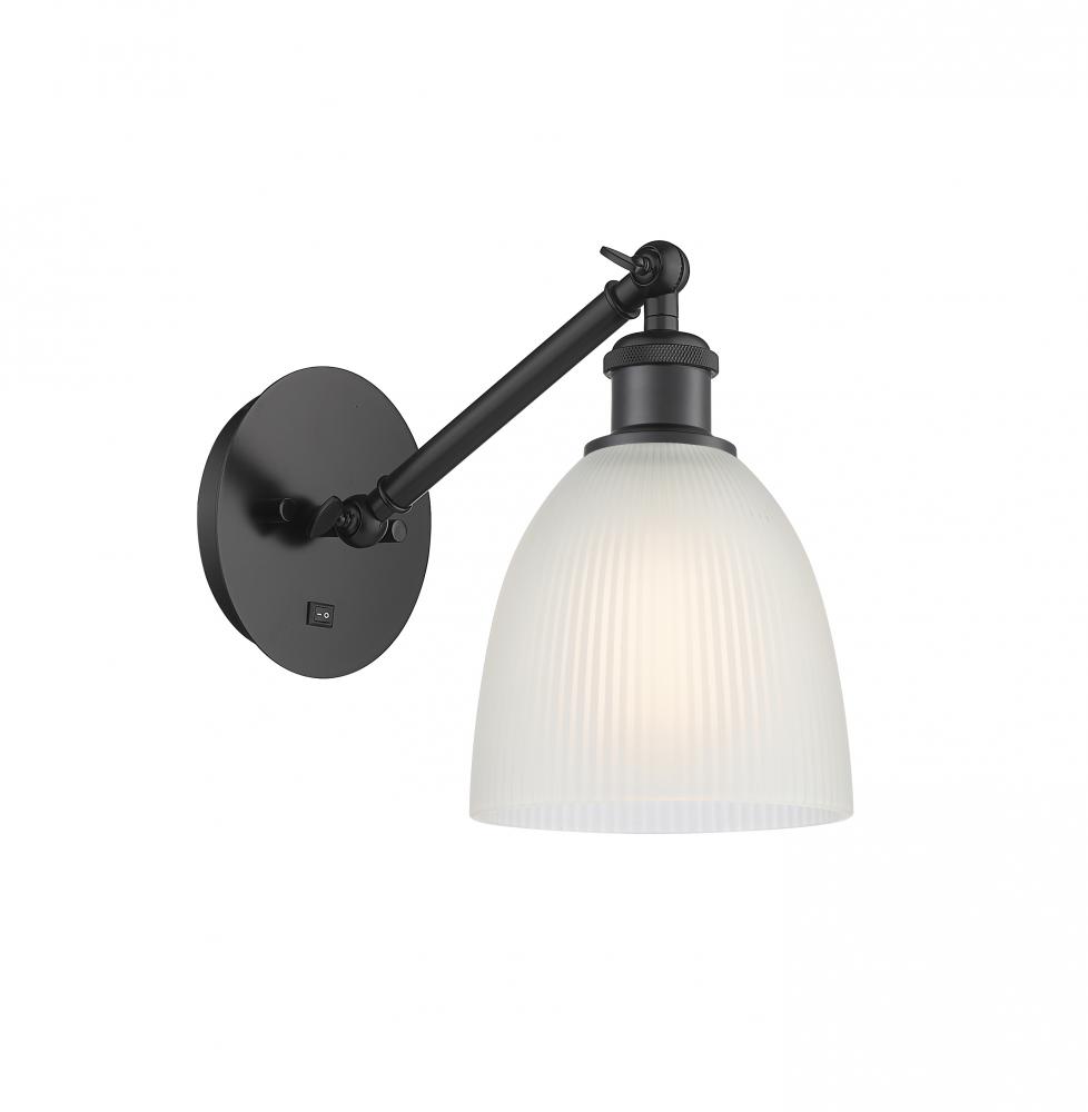 Castile - 1 Light - 6 inch - Matte Black - Sconce