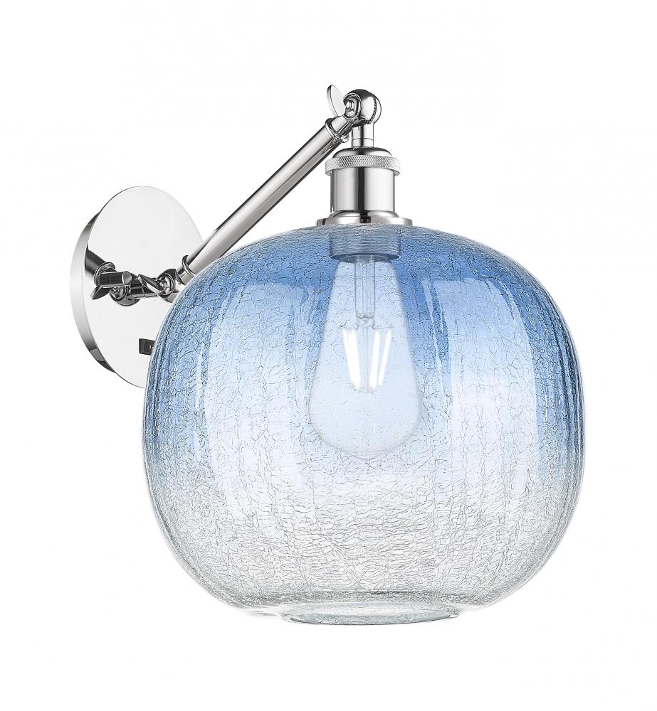 Brookhaven Sphere - 1 Light - 11 inch - Polished Chrome - Sconce