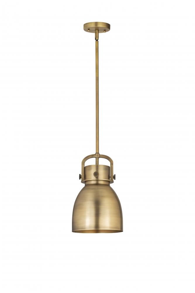 Newton Bell - 1 Light - 8 inch - Champagne Bronze - Mini Pendant