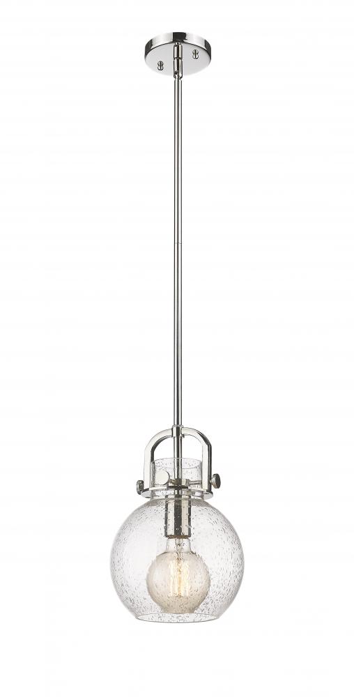 Newton Sphere - 1 Light - 8 inch - Polished Nickel - Mini Pendant