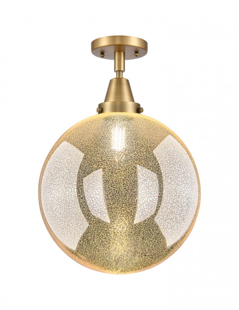 Beacon - 1 Light - 12 inch - Brushed Brass - Flush Mount