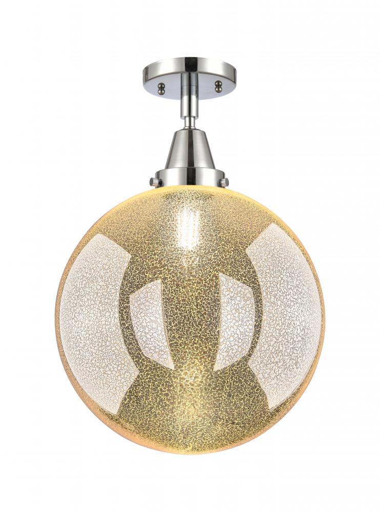 Beacon - 1 Light - 12 inch - Polished Chrome - Flush Mount