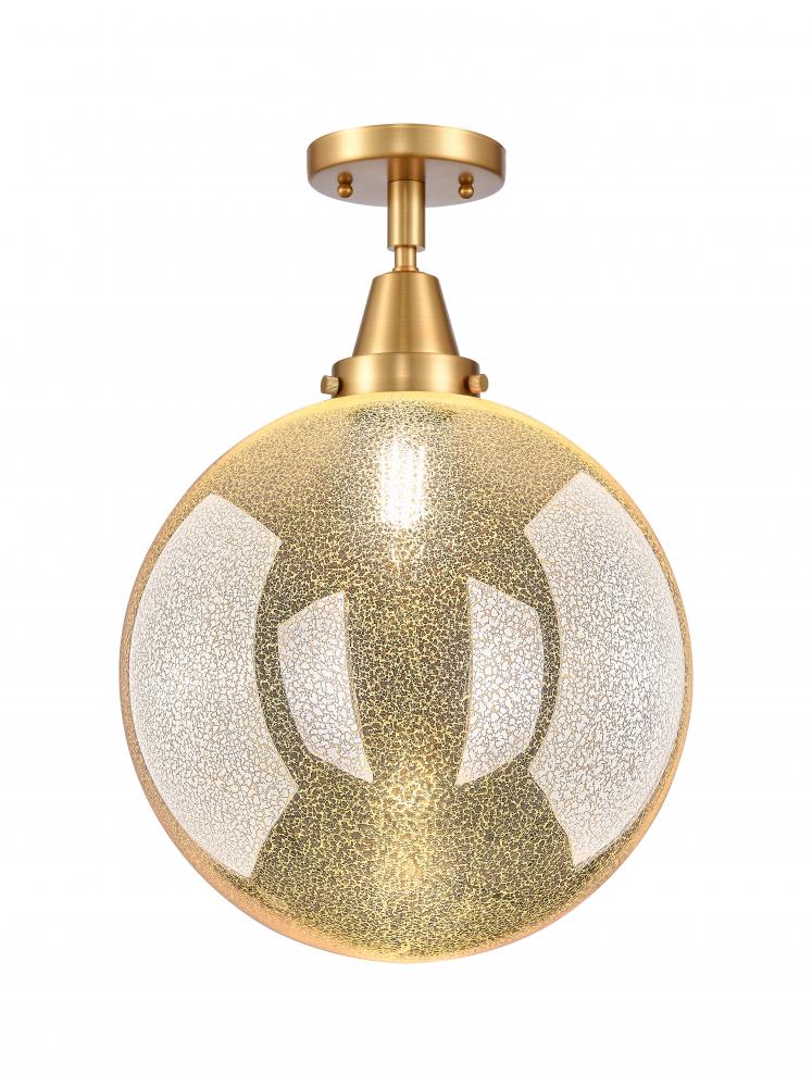 Beacon - 1 Light - 12 inch - Satin Gold - Flush Mount