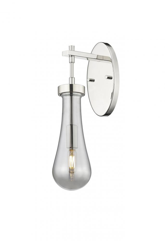 Owego - 1 Light - 5 inch - Polished Nickel - Sconce