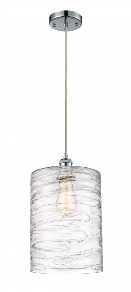 Cobbleskill - 1 Light - 9 inch - Polished Chrome - Cord hung - Mini Pendant