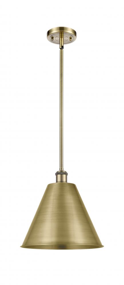 Berkshire - 1 Light - 12 inch - Antique Brass - Pendant