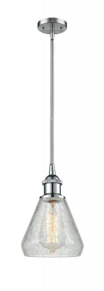 Conesus - 1 Light - 6 inch - Polished Chrome - Mini Pendant