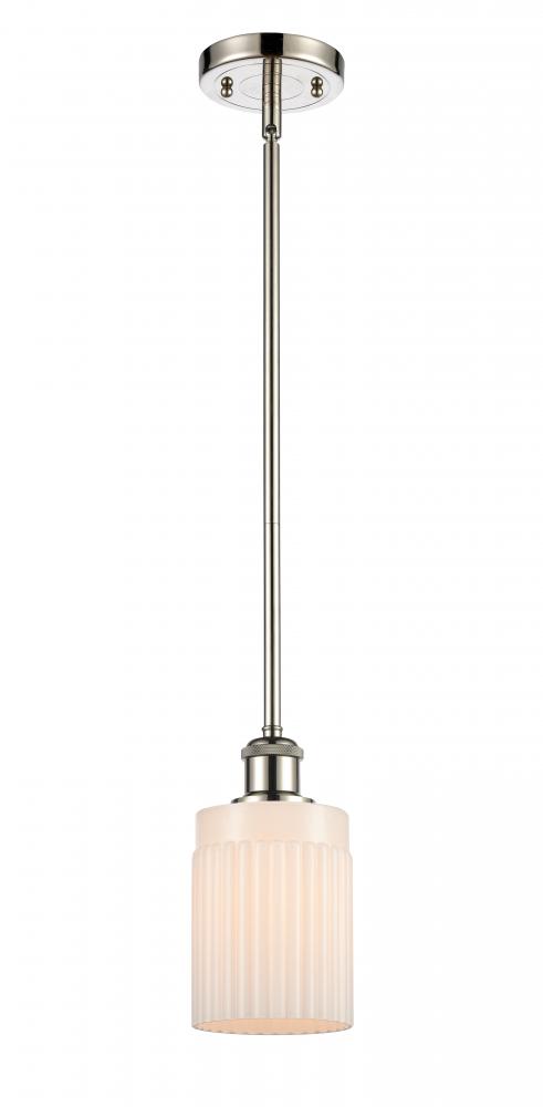 Hadley - 1 Light - 5 inch - Polished Nickel - Mini Pendant