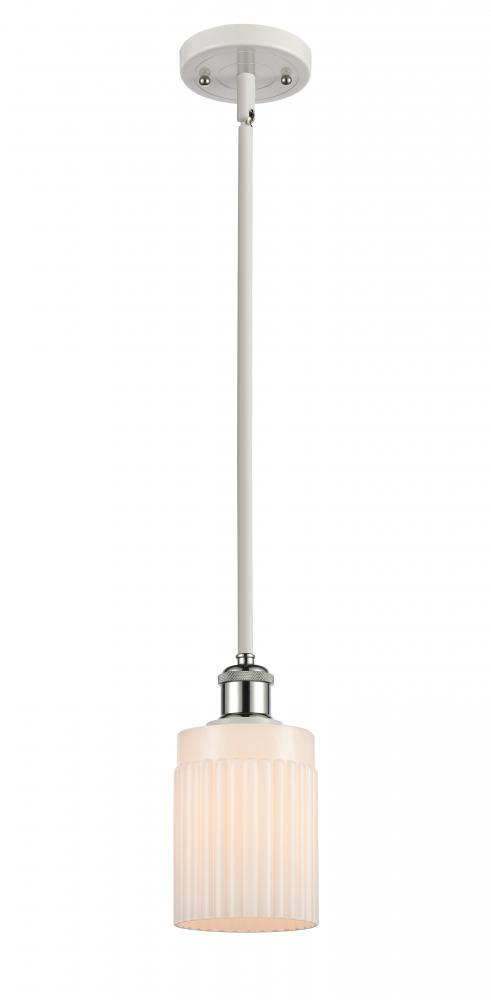 Hadley - 1 Light - 5 inch - White Polished Chrome - Mini Pendant