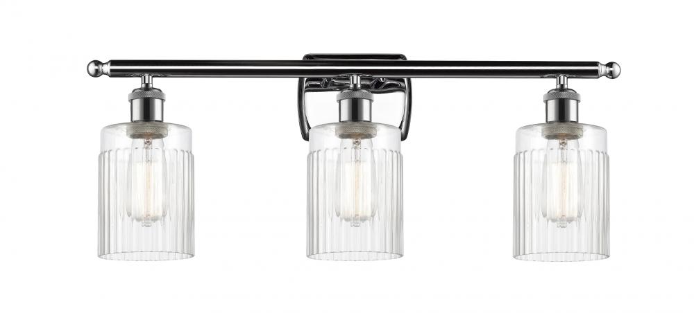 Hadley - 3 Light - 25 inch - Polished Chrome - Bath Vanity Light