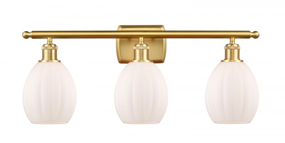 Eaton - 3 Light - 26 inch - Satin Gold - Bath Vanity Light