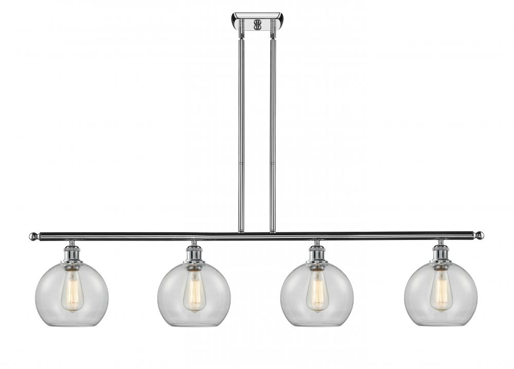 Athens - 4 Light - 48 inch - Polished Chrome - Cord hung - Island Light