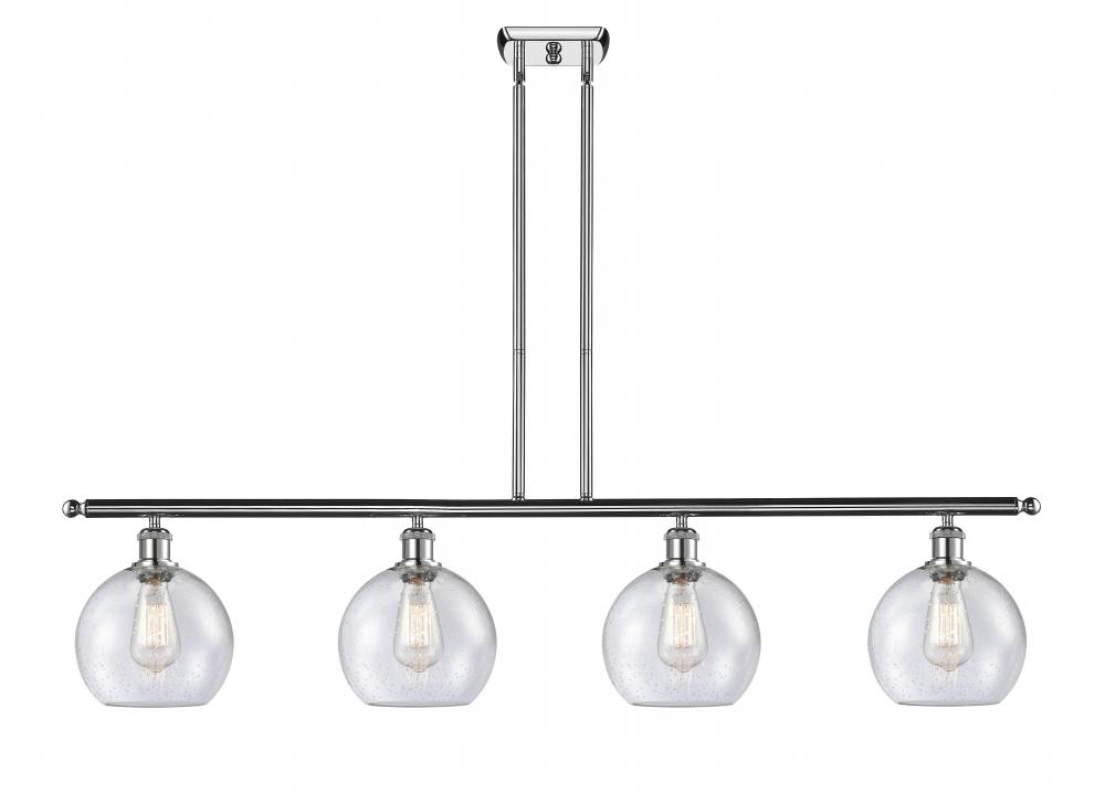 Athens - 4 Light - 48 inch - Polished Chrome - Cord hung - Island Light