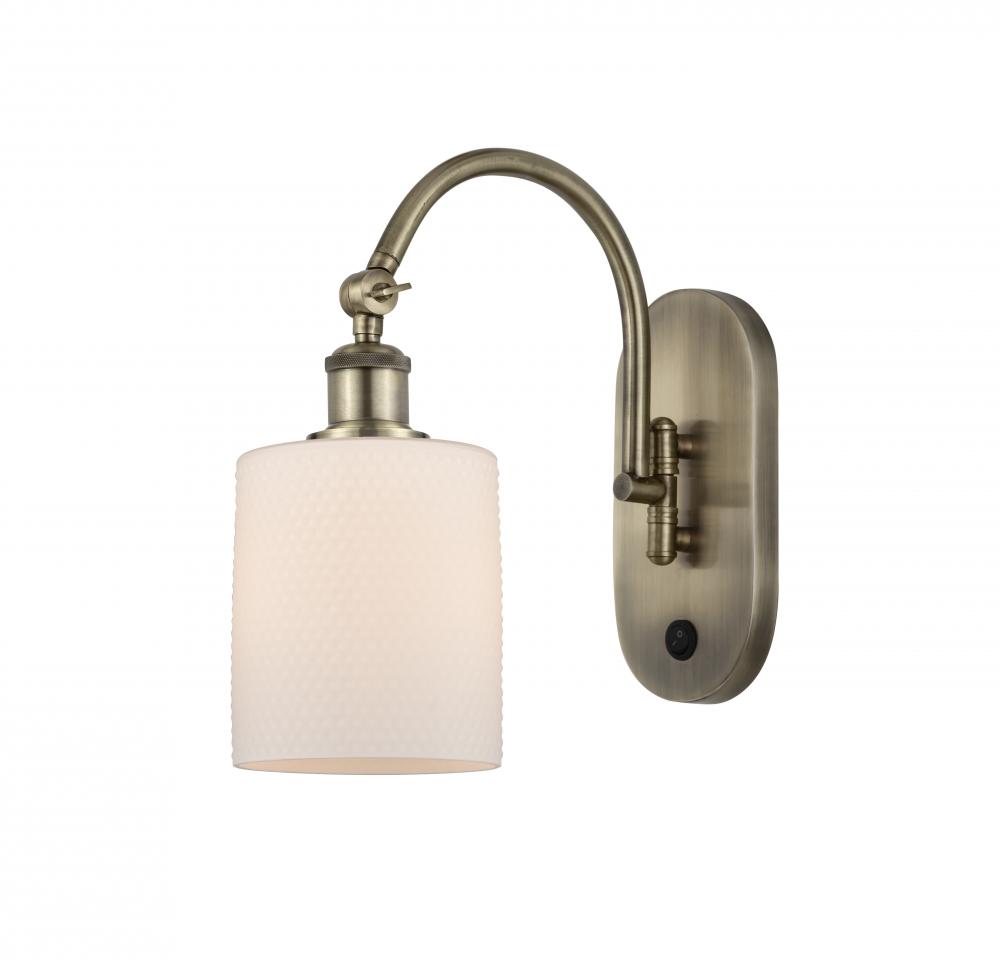 Cobbleskill - 1 Light - 5 inch - Antique Brass - Sconce