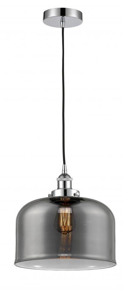 Bell - 1 Light - 12 inch - Polished Chrome - Cord hung - Mini Pendant