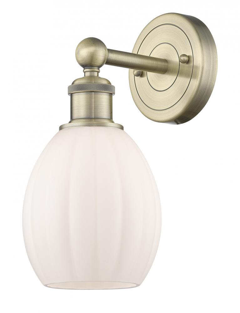 Eaton - 1 Light - 6 inch - Antique Brass - Sconce