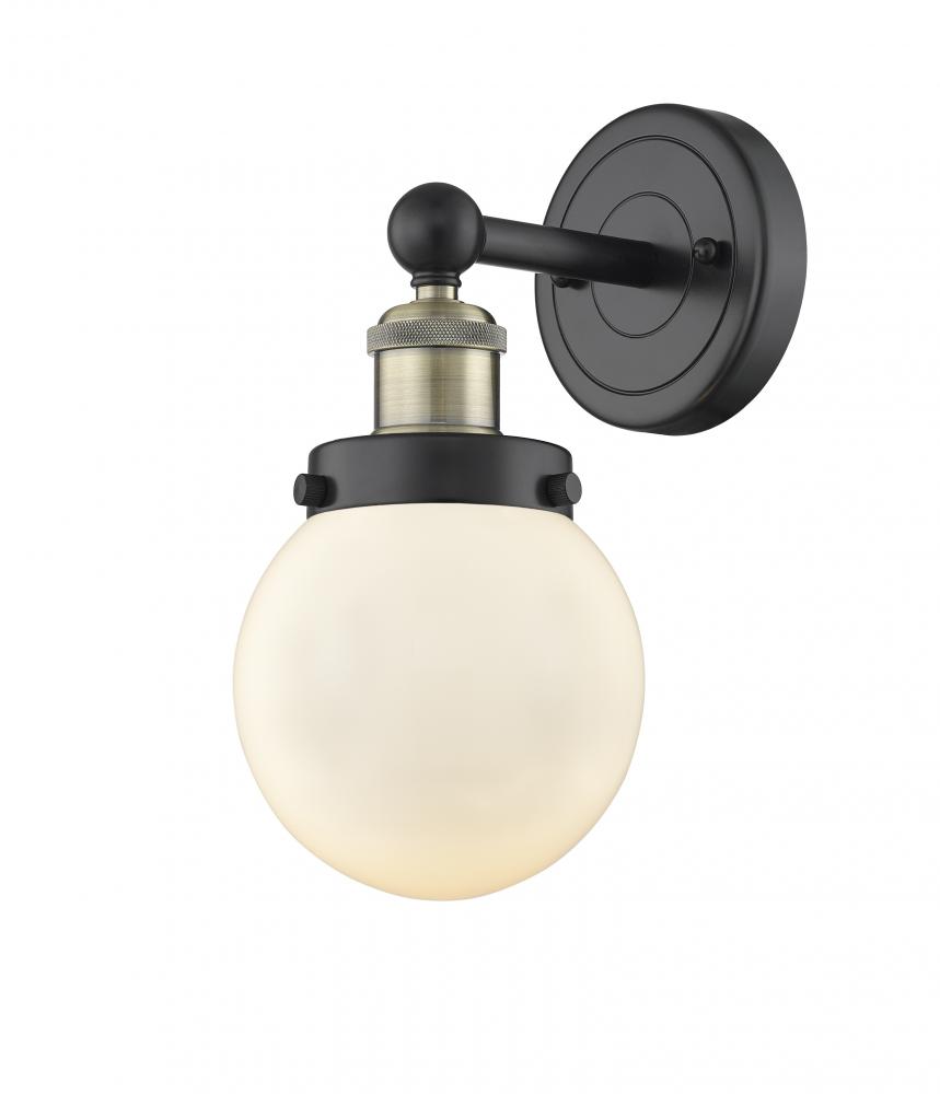 Beacon - 1 Light - 6 inch - Black Antique Brass - Sconce