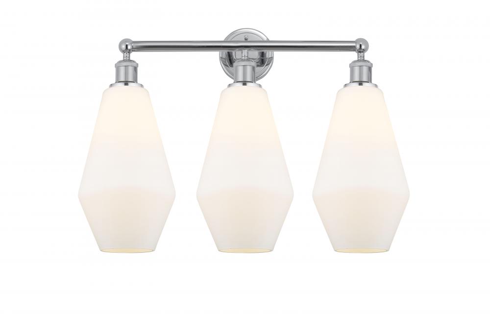 Cindyrella - 3 Light - 25 inch - Polished Chrome - Bath Vanity Light