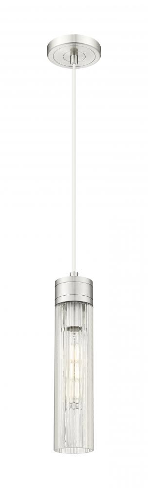 Boreas - 1 Light - 3 inch - Satin Nickel - Cord Hung - Mini Pendant