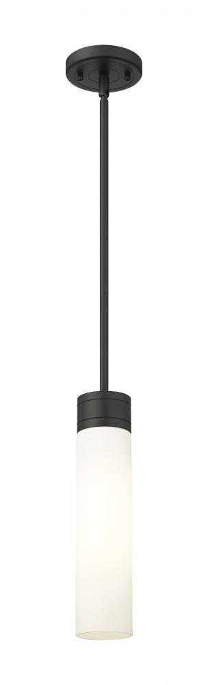 Boreas - 1 Light - 3 inch - Matte Black - Stem Hung - Mini Pendant