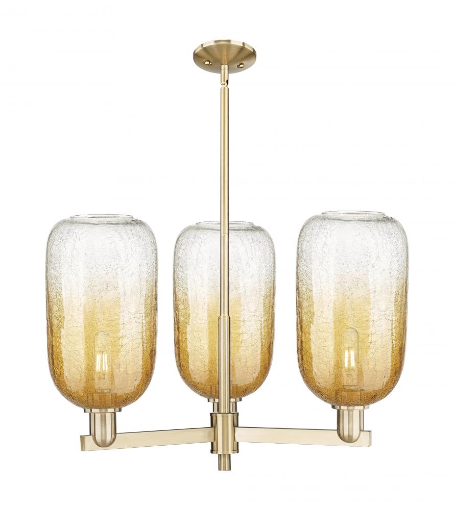 Brookhaven Cloche - 3 Light - 18 inch - Champagne Bronze - Flush Mount