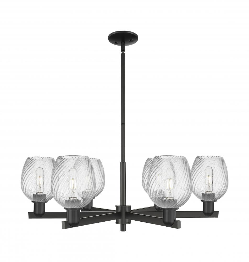 Salina - 6 Light - 36 inch - Antique Copper - Stem hung - Chandelier