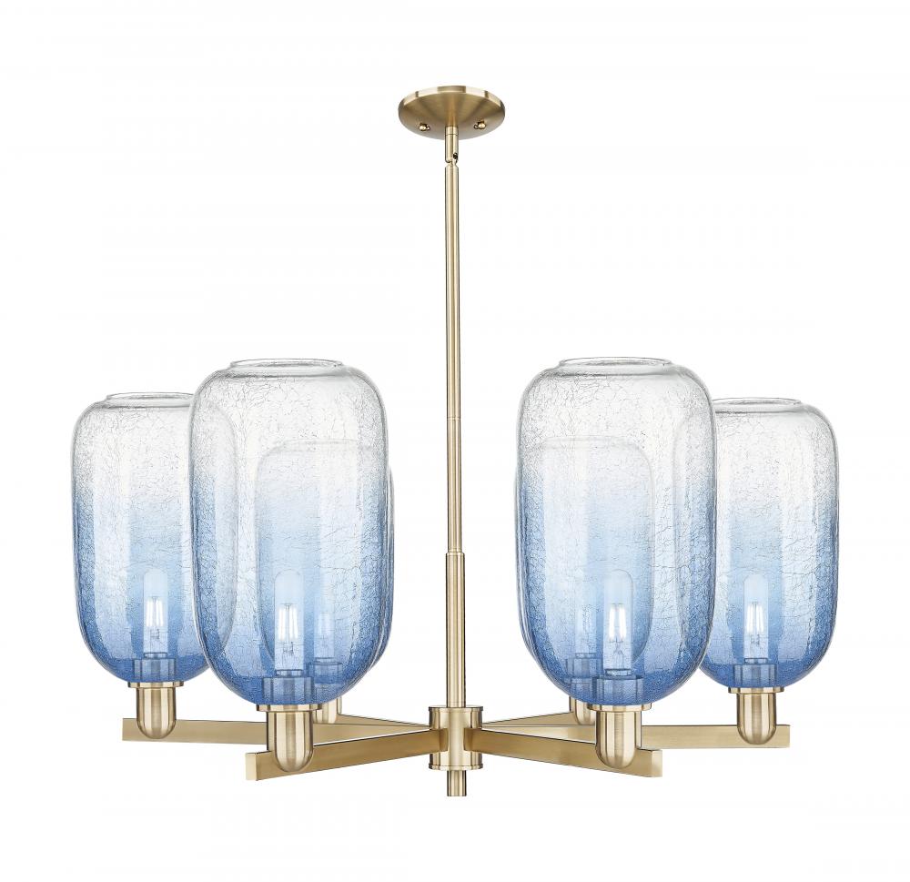 Brookhaven Cloche - 6 Light - 24 inch - Champagne Bronze - Chandelier