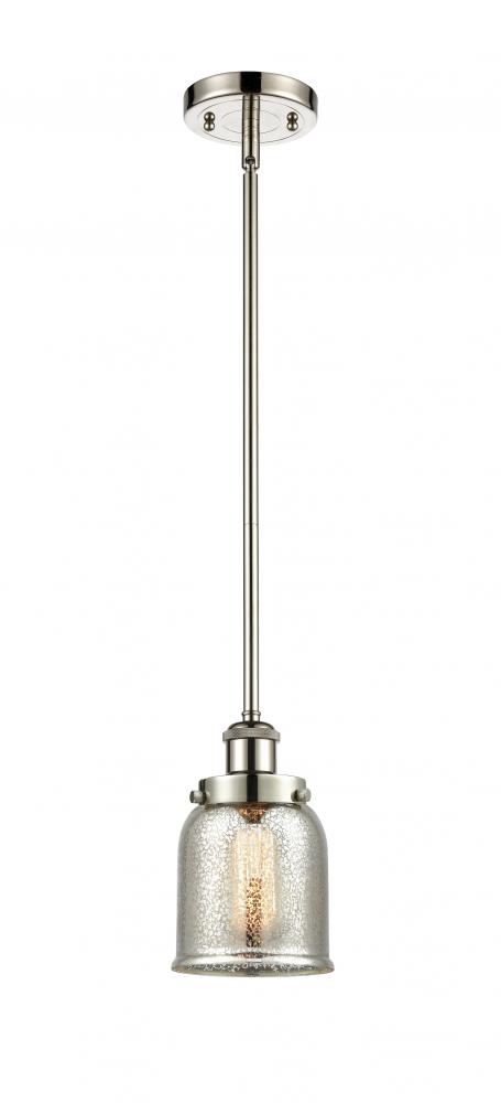 Bell - 1 Light - 5 inch - Polished Nickel - Mini Pendant