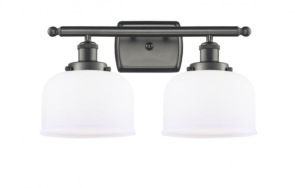 Bell - 2 Light - 18 inch - Oil Rubbed Bronze - Bath Vanity Light