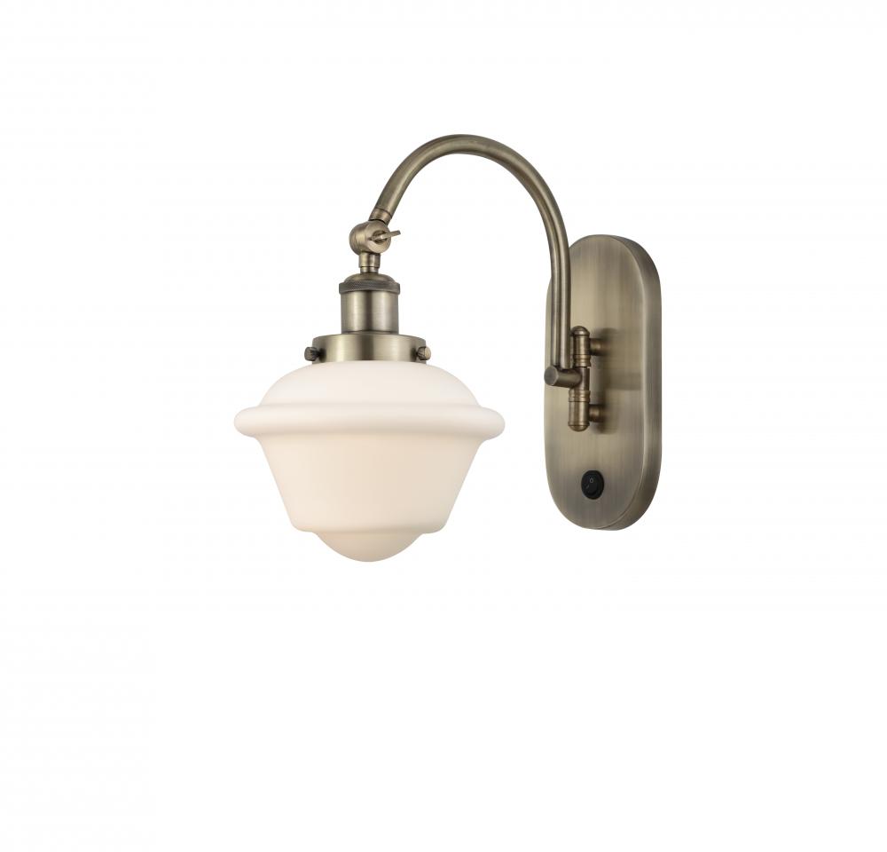 Oxford - 1 Light - 8 inch - Antique Brass - Sconce