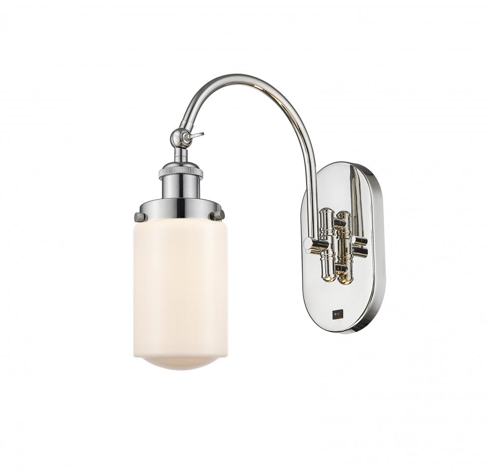 Dover - 1 Light - 5 inch - Polished Nickel - Sconce