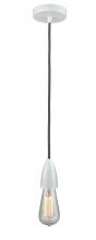 Innovations Lighting 100W-10GY-4W - Fairchild - 1 Light - 2 inch - White - Cord hung - Mini Pendant