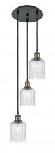 Innovations Lighting 113B-3P-BAB-G559-5SDY - Bridal Veil - 3 Light - 12 inch - Black Antique Brass - Cord Hung - Multi Pendant