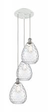 Innovations Lighting 113B-3P-WPC-G372 - Waverly - 3 Light - 15 inch - White Polished Chrome - Cord Hung - Multi Pendant