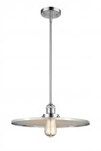 Innovations Lighting 201S-PC-MFR-PC-16 - Appalachian - 1 Light - 16 inch - Polished Chrome - Stem Hung - Mini Pendant