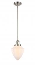 Innovations Lighting 201S-SN-G661-7 - Bullet - 1 Light - 7 inch - Brushed Satin Nickel - Stem Hung - Mini Pendant