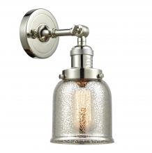 Innovations Lighting 203-PN-G58 - Bell - 1 Light - 5 inch - Polished Nickel - Sconce