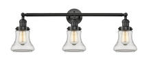 Innovations Lighting 205-BK-G192 - Bellmont - 3 Light - 30 inch - Matte Black - Bath Vanity Light