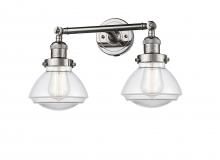 Innovations Lighting 208-PN-G322 - Olean - 2 Light - 17 inch - Polished Nickel - Bath Vanity Light