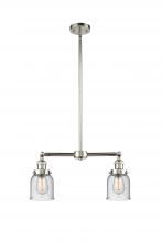 Innovations Lighting 209-PN-G54 - Bell - 2 Light - 21 inch - Polished Nickel - Stem Hung - Island Light