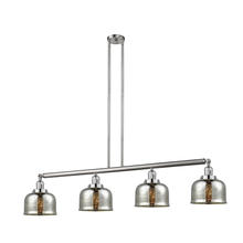 Innovations Lighting 214-SN-G78 - Bell - 4 Light - 53 inch - Brushed Satin Nickel - Stem Hung - Island Light