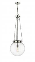 Innovations Lighting 221-1P-PN-G202-14 - Beacon - 1 Light - 14 inch - Polished Nickel - Chain Hung - Pendant