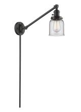 Innovations Lighting 237-OB-G52 - Bell - 1 Light - 8 inch - Oil Rubbed Bronze - Swing Arm