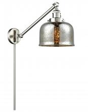 Innovations Lighting 237-SN-G78 - Bell - 1 Light - 8 inch - Brushed Satin Nickel - Swing Arm