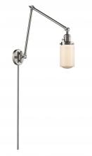 Innovations Lighting 238-SN-G311 - Dover - 1 Light - 5 inch - Brushed Satin Nickel - Swing Arm